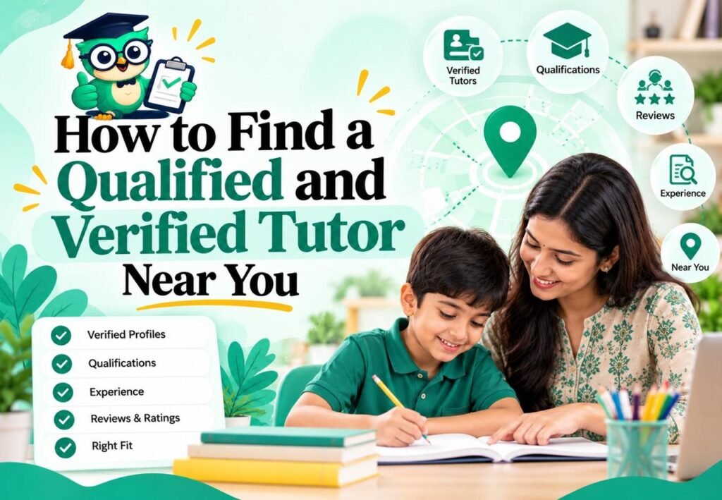 Find a qualified and verified tutor near you by checking tutor profiles, qualifications, experience, reviews and ratings.
